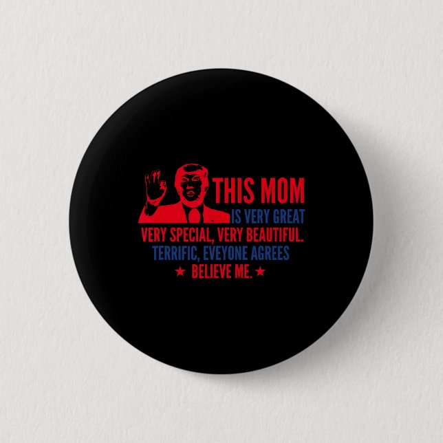 Day Trump Funny Quotes Wahl 2020 Button (Vorderseite)
