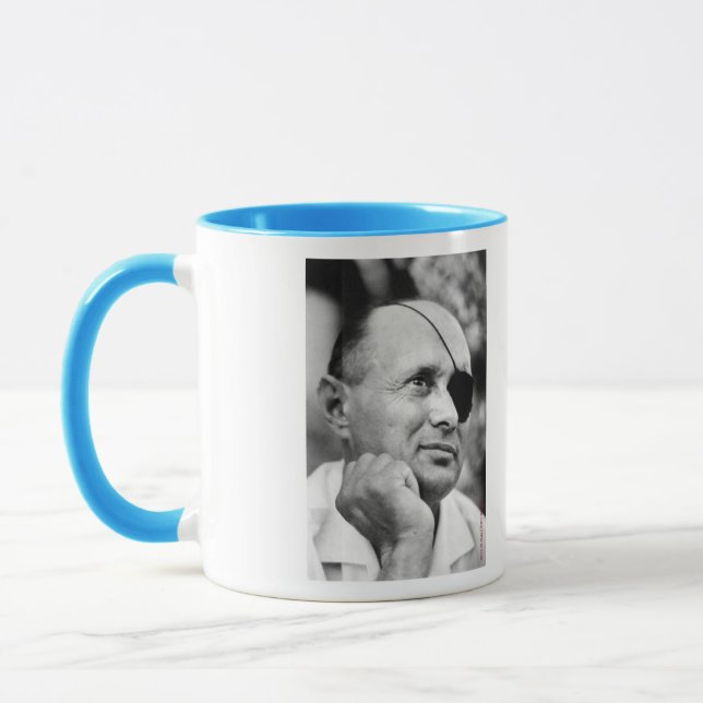 Dayan, Moshe israelische Führer-Tasse Tasse (Links)