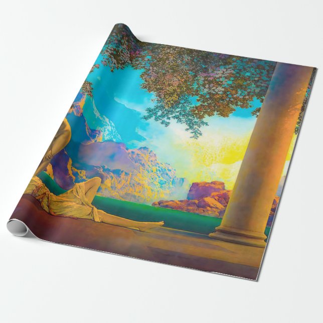 Daybreak Maxfield Parrish Geschenkpapier (Ungerollt)
