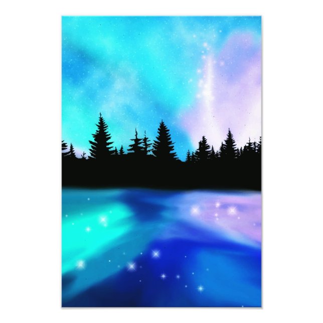 Daybreak Reflection Foto Print (Vorne)