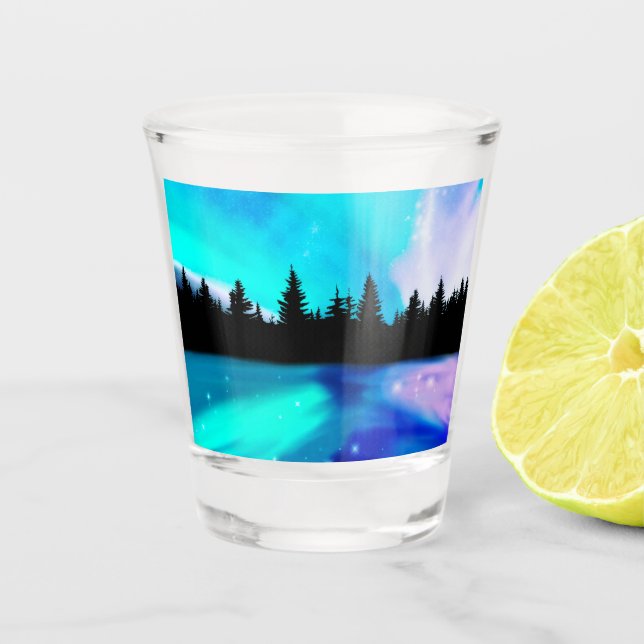 Daybreak Reflektionen Schnapsglas (Vorderseite)