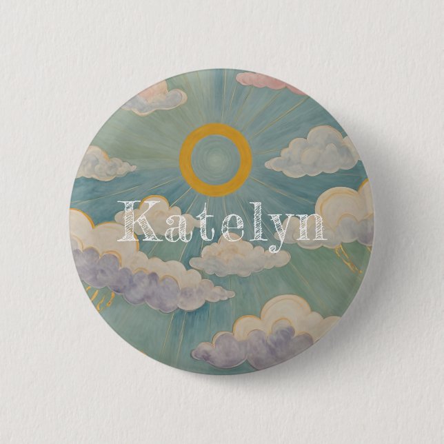 Daybreak's Embrace Personalisiert Button (Vorderseite)