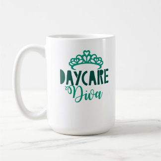 Daycare Diva Son Daughter Preschool Tiara Funny Kaffeetasse