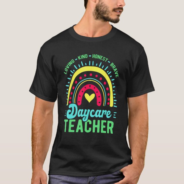 Daycare Teacher Childcare Provider T-Shirt (Vorderseite)