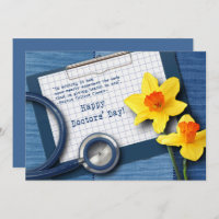 Daycustomizable glücklicher Doktoren Gruß-Karten