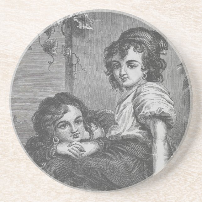 Daydreaming Sandstein Untersetzer (Vorne)