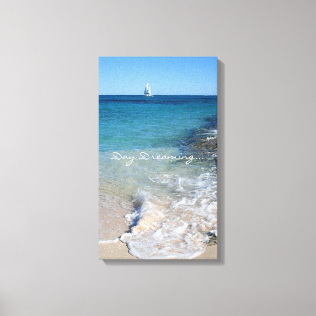 Daydreaming - Segelboot - Leinwand (Vorderseite)