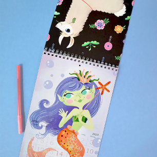 Daydreams Mini Illustrierter Kalender