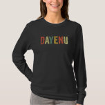 Dayenu Enough Jewish Passover Seder Hanukkah Chanu T-Shirt<br><div class="desc">Dayenu Enough Jewish Passover Seder Hanukkah Chanukah Hebrew</div>