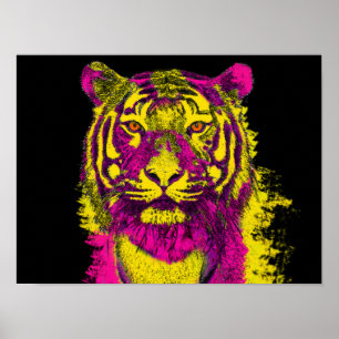 Dayglu-Tigerart Poster