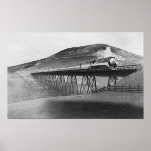 Daylight Limited Bahn über Tressel Poster