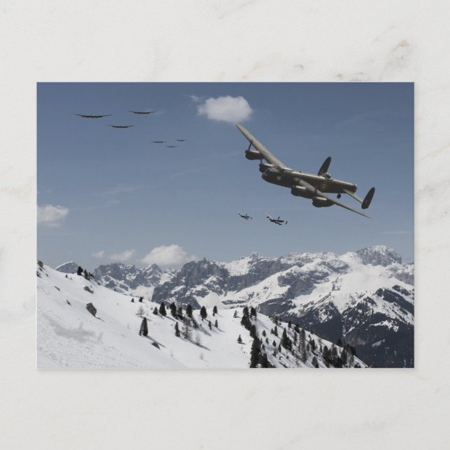 Daylight Raid Postkarte (Vorderseite)