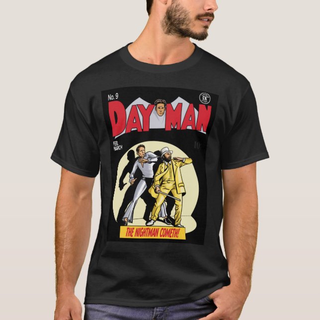 Dayman - Der Nachtmann kommt zum klassischen T - S T-Shirt (Vorderseite)