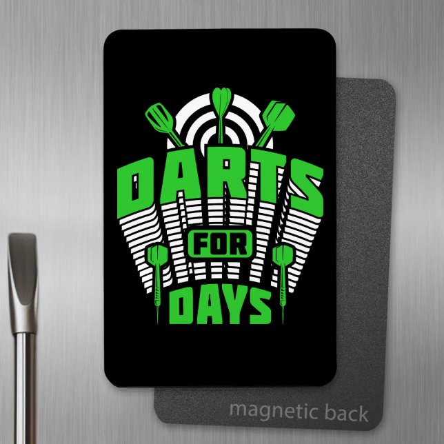 Days Darts - Dart Fan Magnet (Von Creator hochgeladen)