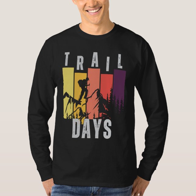 Days of trail   adventure trail T-Shirt (Vorderseite)