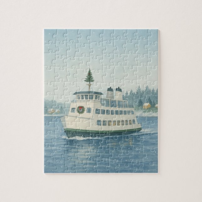 Daytime Ferry Weihnachten Puzzle (Vertikal)