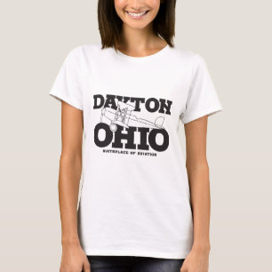 Dayton Ohio Art Geburtsort von Luftfahrt T-Shirt