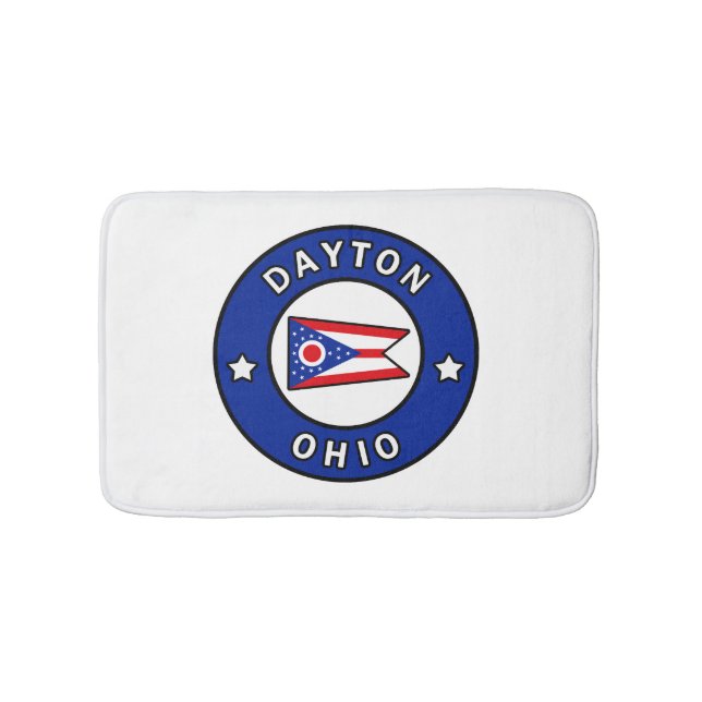 Dayton Ohio Badematte (Vorderseite)