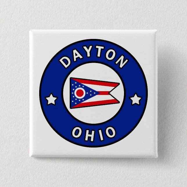 Dayton Ohio Button (Vorderseite)