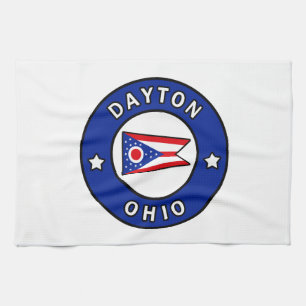 Dayton Ohio Geschirrtuch