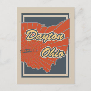Dayton, Ohio Postcard - Travel Postcard Postkarte
