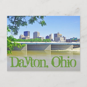 Dayton, Ohio, USA Postkarte