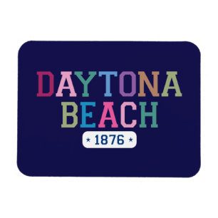 Daytona Beach 1876 Magnet