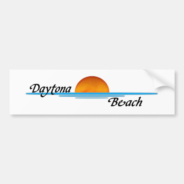 Daytona Beach Autoaufkleber (Vorne)