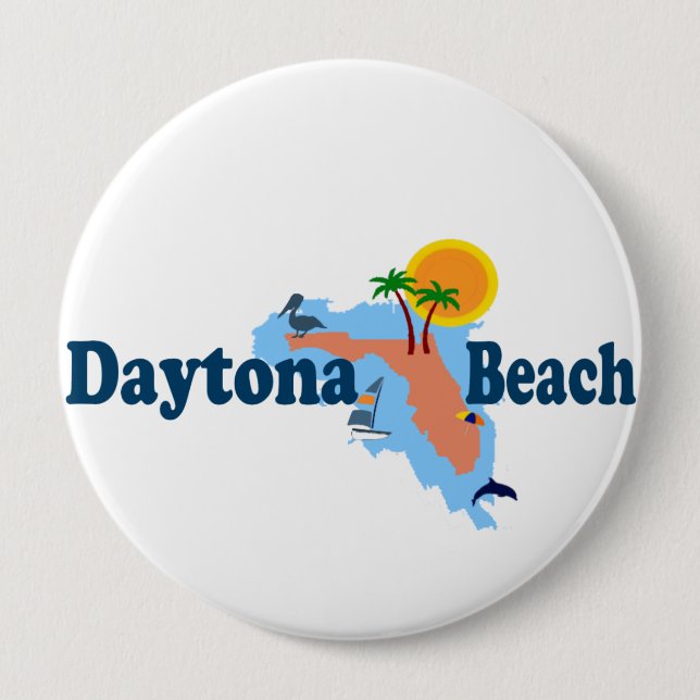 Daytona Beach. Button (Vorderseite)