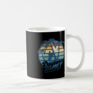 Daytona Beach Fl Surferin Mädchen Vintage Sonnenun Kaffeetasse