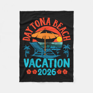 Daytona Beach Florida 2026 Familienurlaub Sommer Fleecedecke