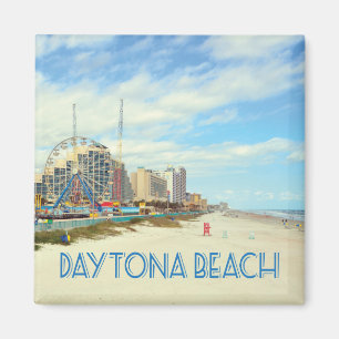 Daytona Beach Florida Beach Foto Magnet