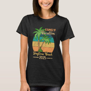 Daytona Beach Florida Familienurlaub 2025 Sommer T-Shirt