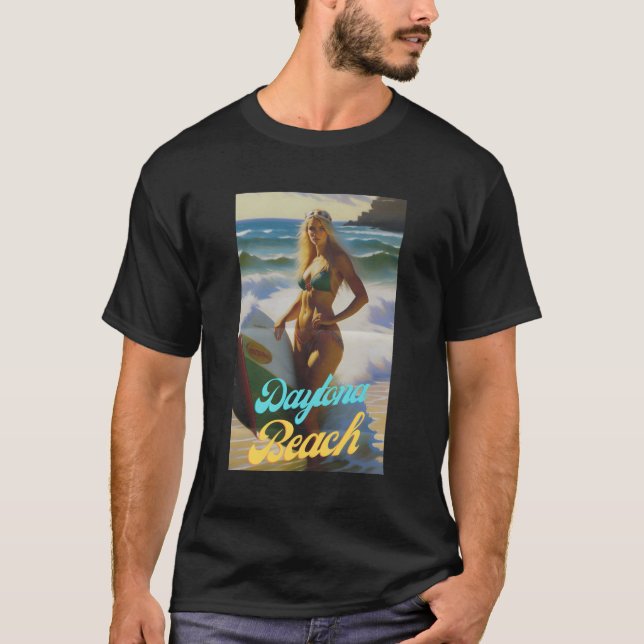 Daytona Beach Florida Parasdise Beautiful T-Shirt (Vorderseite)