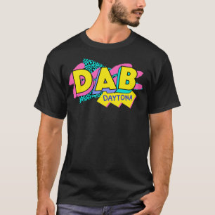 Daytona Beach Florida Retro 90er-Logo T-Shirt