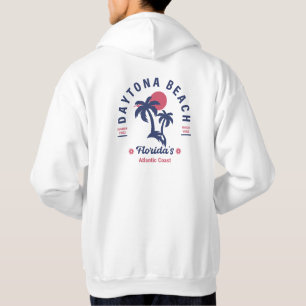 Daytona Beach Florida Retro Souvenirs Hoodie