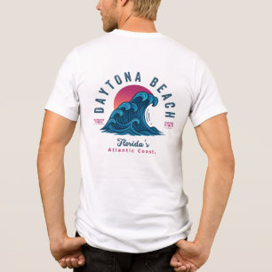 DAYTONA BEACH FLORIDA SOMMERWELLEN URlaub Tri-Blend Shirt