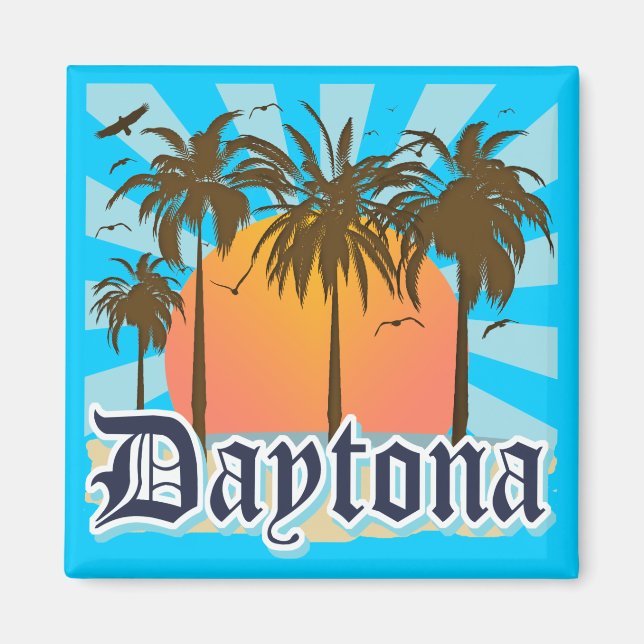 Daytona Beach Florida USA Magnet (Vorne)