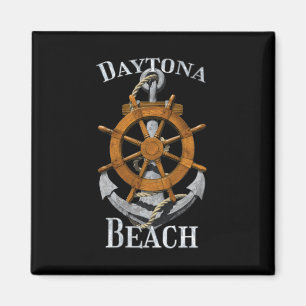 Daytona Beach Florida Vacation Nautical Anchor Sai Magnet