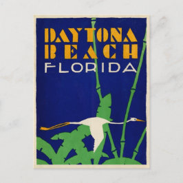 Daytona Beach Florida Vintag 1919 Kunstwerke Postkarte