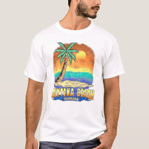 Daytona Beach Florida Vintag gebeutelt Souvenir T-Shirt