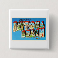 Daytona Beach Florida Vintage Reise-Andenken