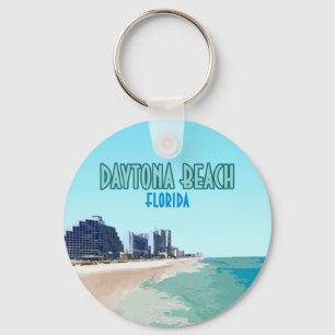 Daytona Beach Florida Vintage Schlüsselanhänger