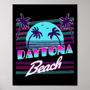 Daytona Beach für Männer Frauen Mädchen Kinder Poster