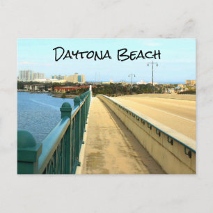 Daytona Beach, Halifax River, Broadway Bridge Postkarte