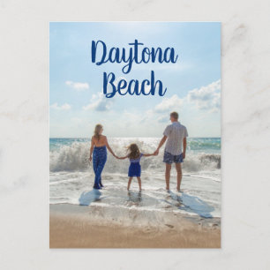 Daytona Beach Souvenir Sand Surf und Familientreff Postkarte