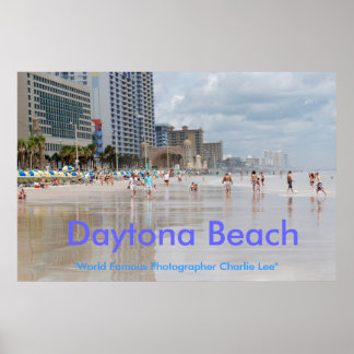 Daytona Beach, "World Famou.. Poster