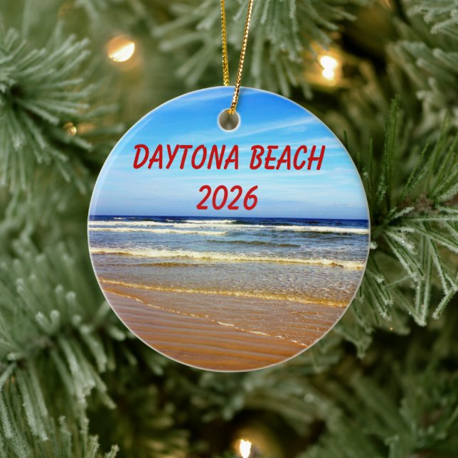Daytona- Beachverzierung Keramikornament (Baum)