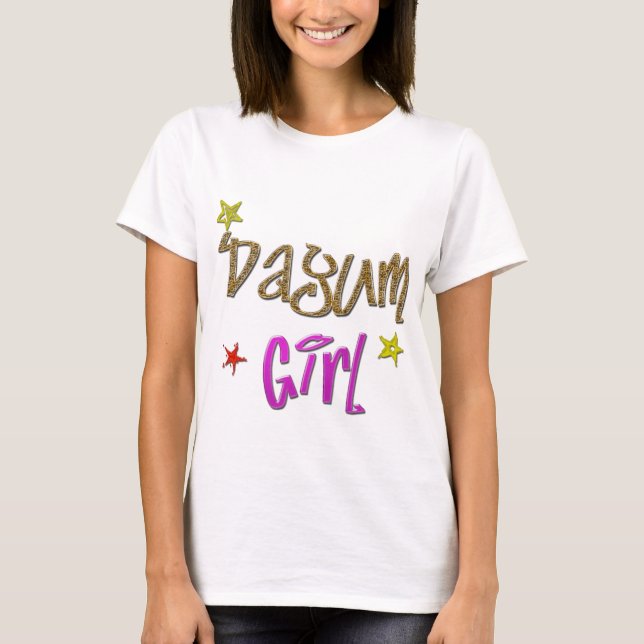 dayum Mädchen T-Shirt (Vorderseite)