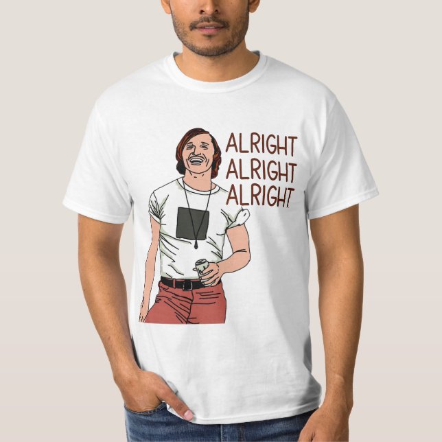 Dazed and Confused - Matthew McConaughey - Okay T-Shirt (Vorderseite)